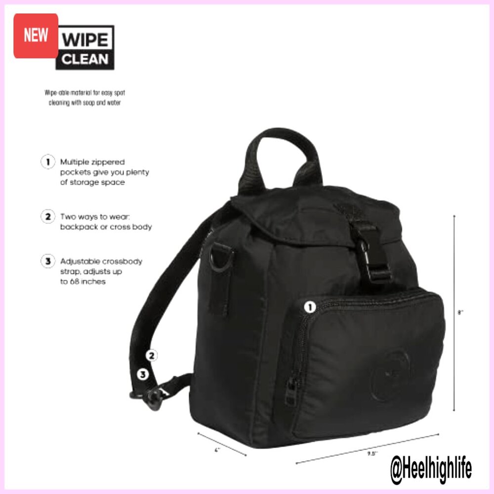 Mini Backpack Daypack With Adjustable Strap, Mult… - image 2